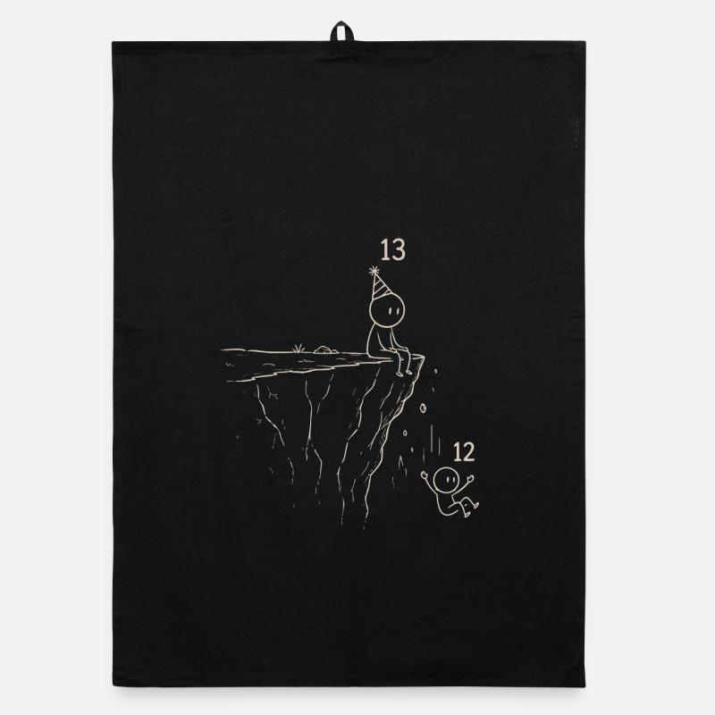 Level 13 Unlocked | Cadeau Anniversaire 13 Ans Torchon bio