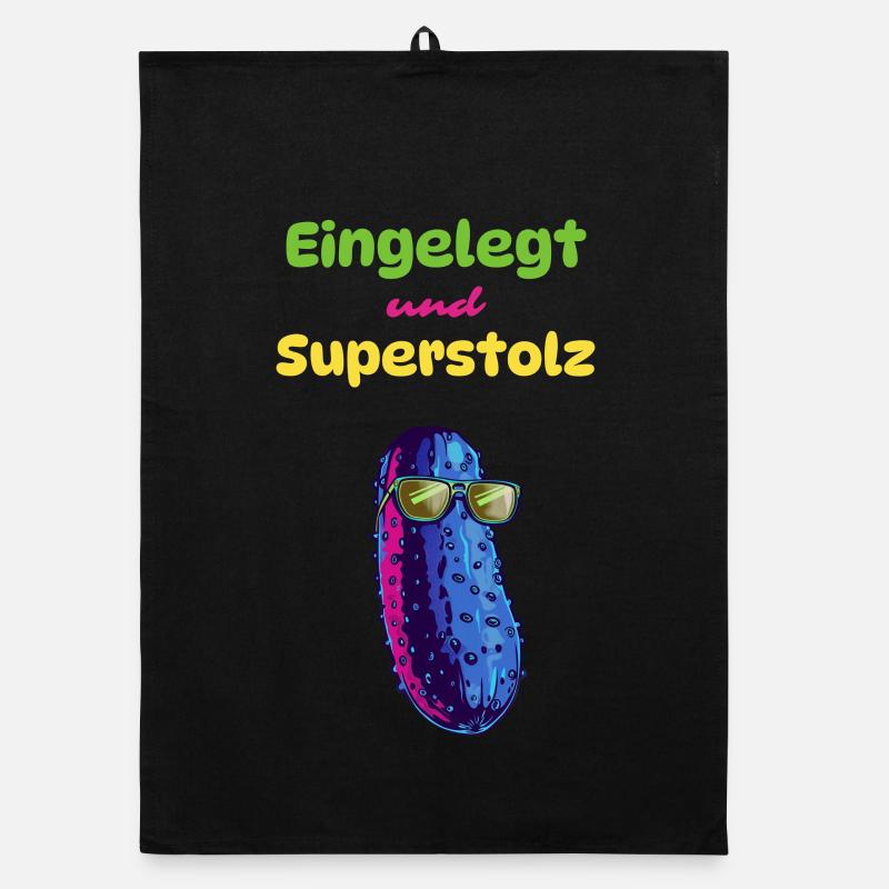 Eingelegt und Superstolz Organic Geschirrtuch