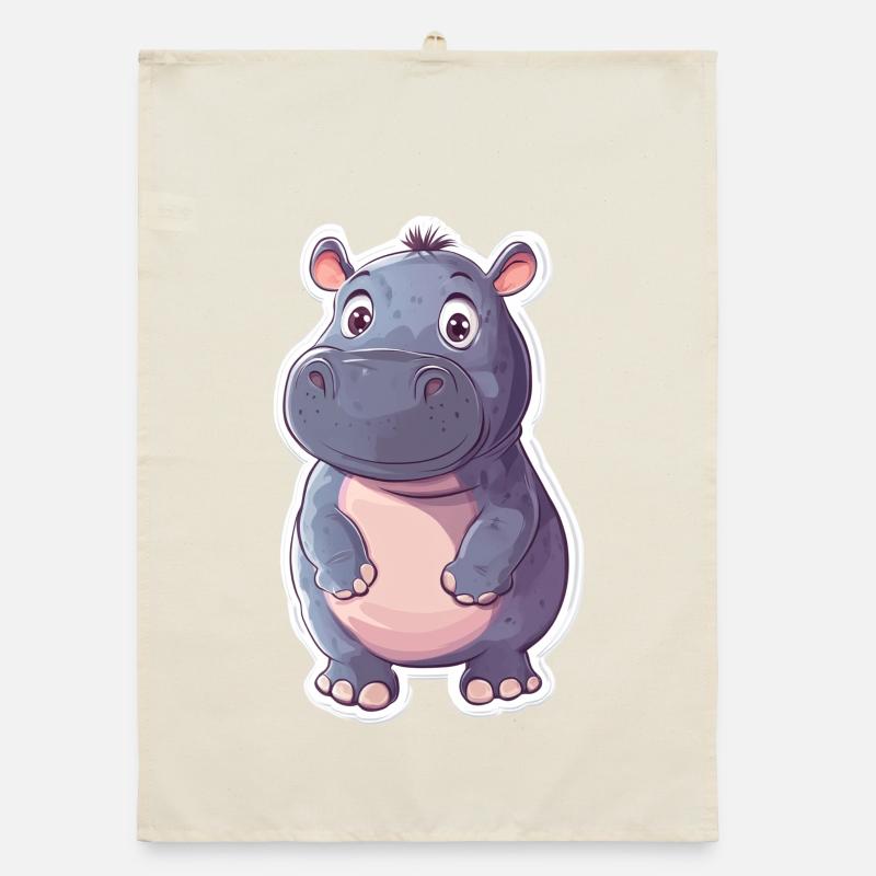 Hippopotame Torchon bio