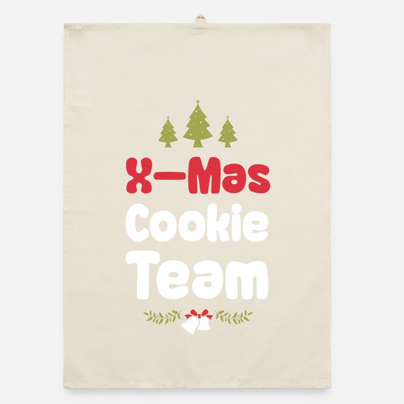 L’équipe des biscuits de Noël Torchon bio