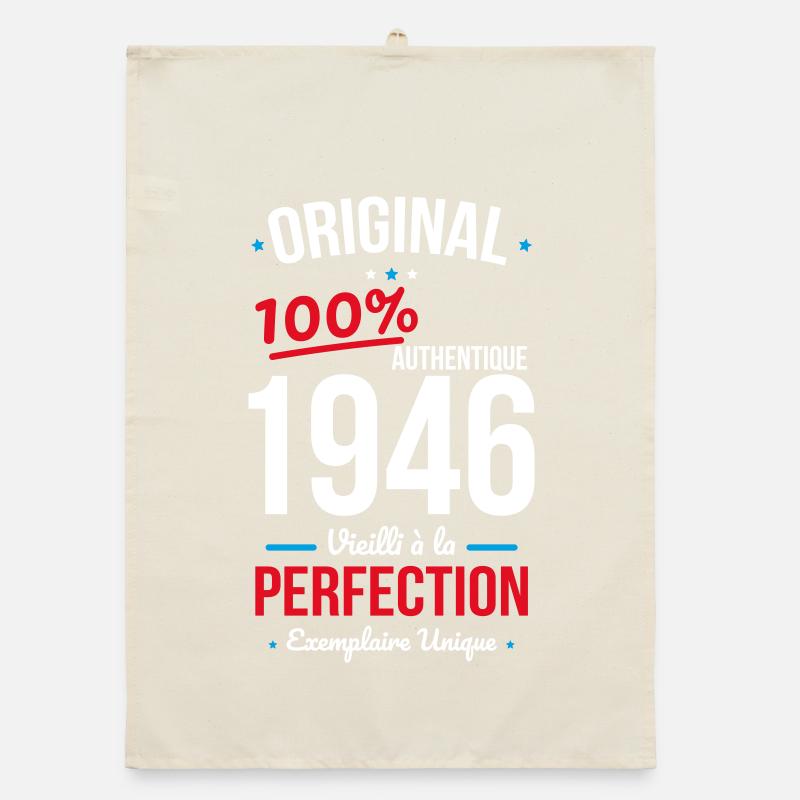 1946 – Original – Einzigartiges Exemplar Organic Geschirrtuch