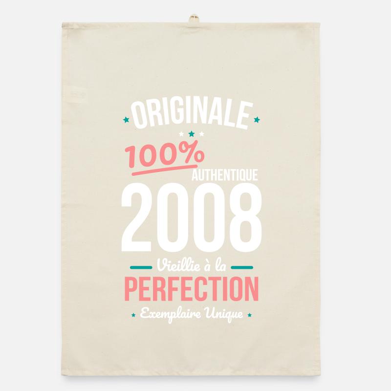 2008 – Original – Einzigartiges Exemplar Organic Geschirrtuch