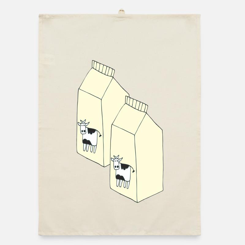 tetrapack milk Organic dish towel