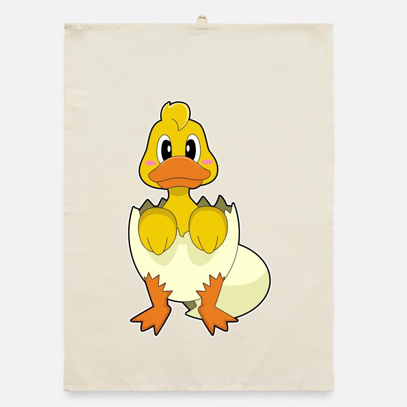 Ente Eierschale Organic Geschirrtuch