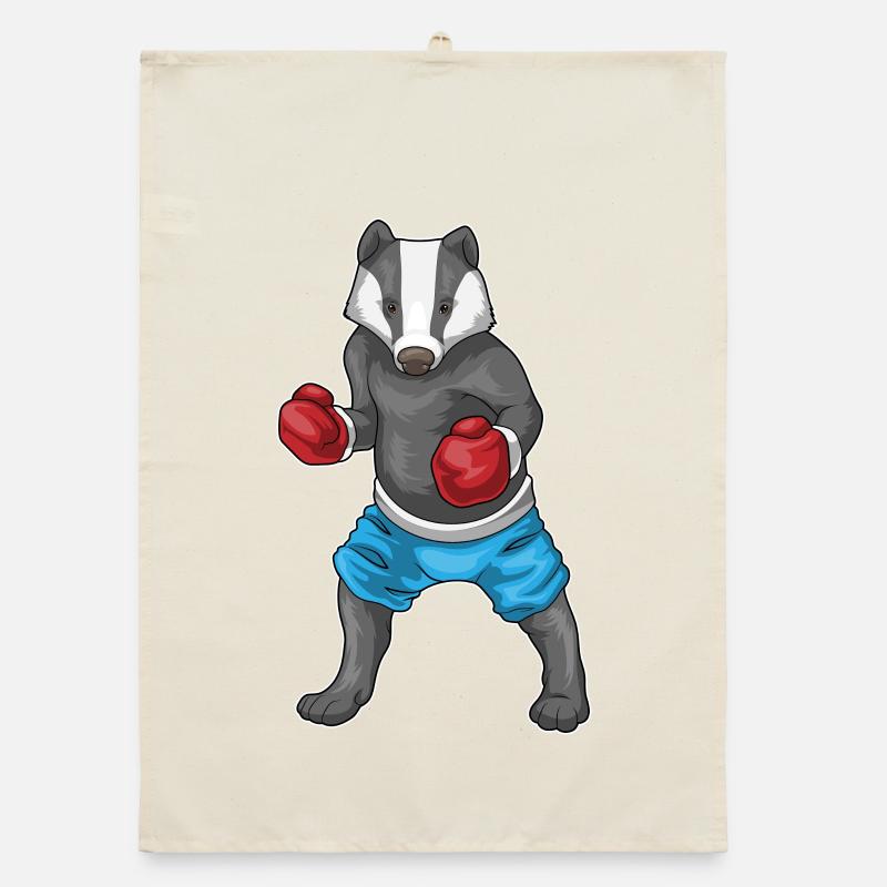 Badger Boxer Gants de boxe Boxe Torchon bio