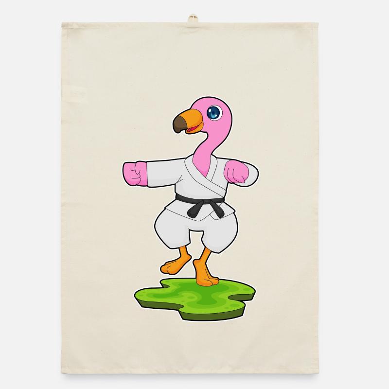 Flamingo Arts Martiaux Torchon bio