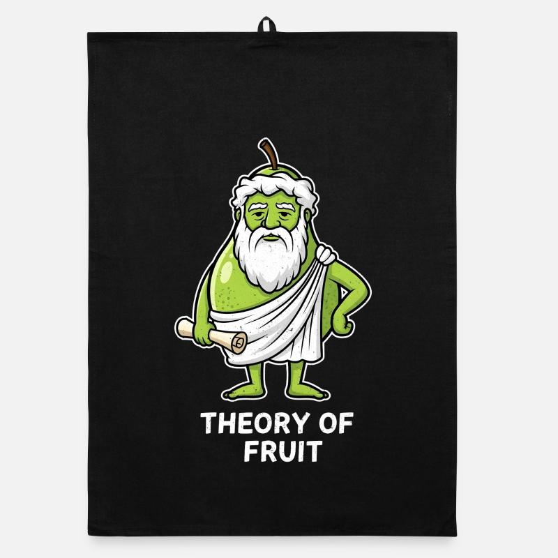 Théorie des fruits : Philosophe Vert Pear Torchon bio
