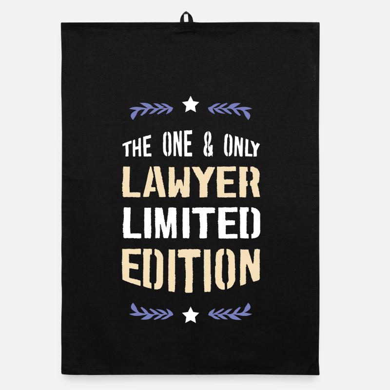 The One & Only Lawyer Limited Edition Organic dish towel