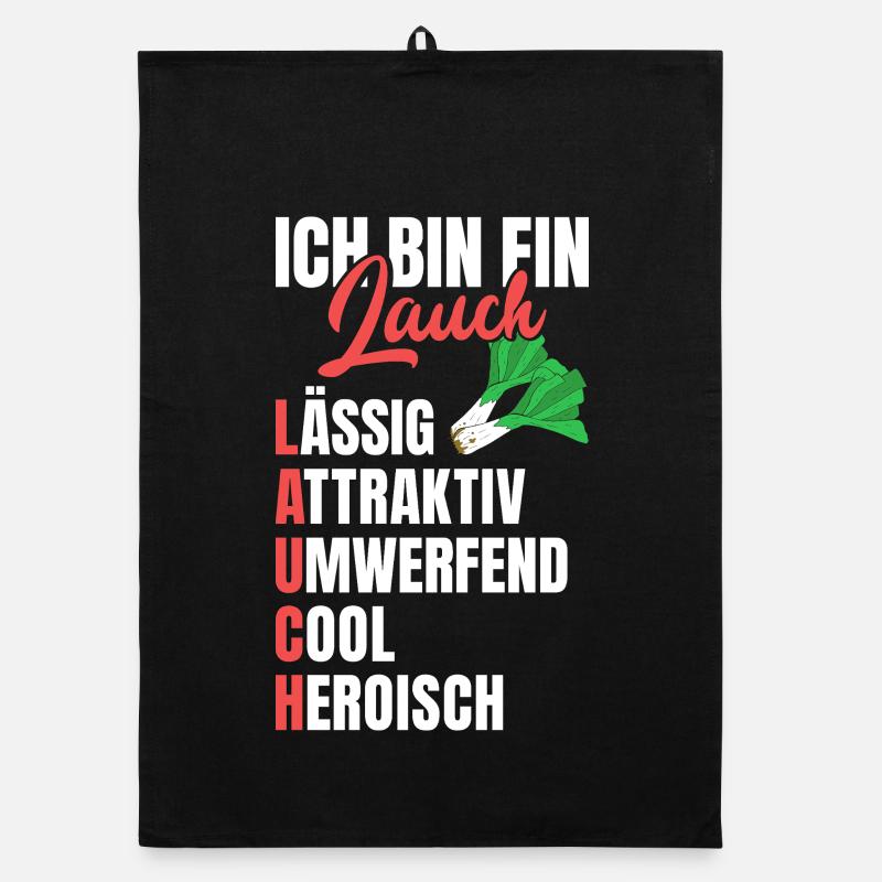 Gym BIN EIN LAUCH LÄSSIG ATTRAKTIV UMWERFEND Organic Geschirrtuch