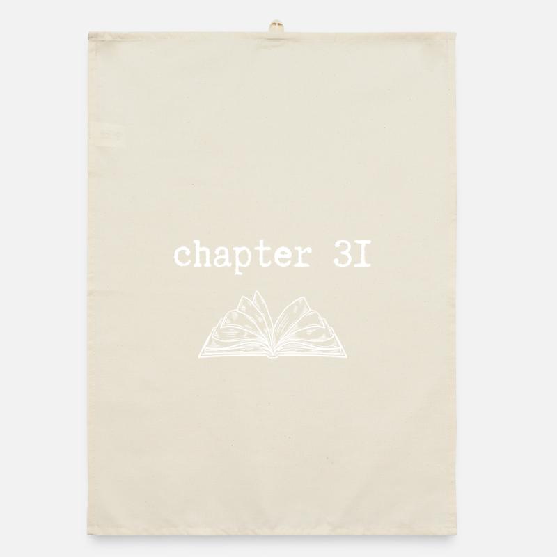 chapter 31 Birthday Organic dish towel