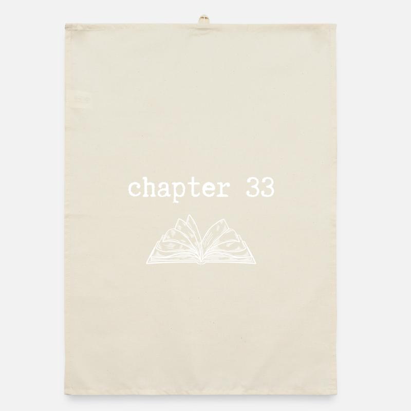 chapter 33 Geburtstag Organic Geschirrtuch