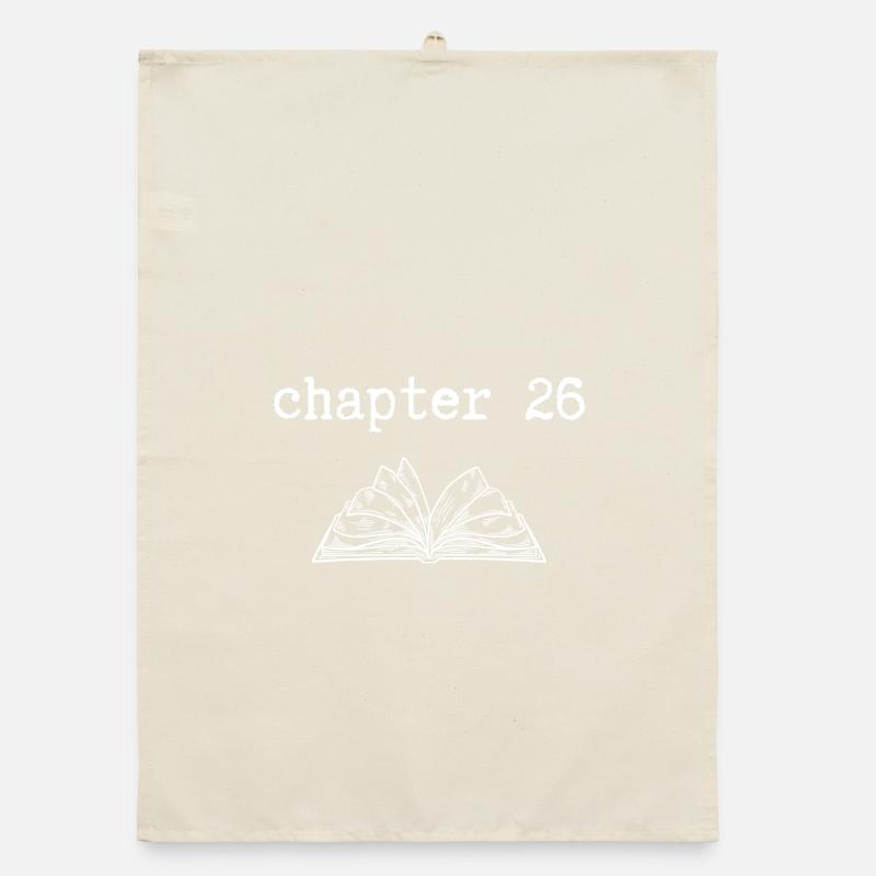 chapter 26 Geburtstag Organic Geschirrtuch