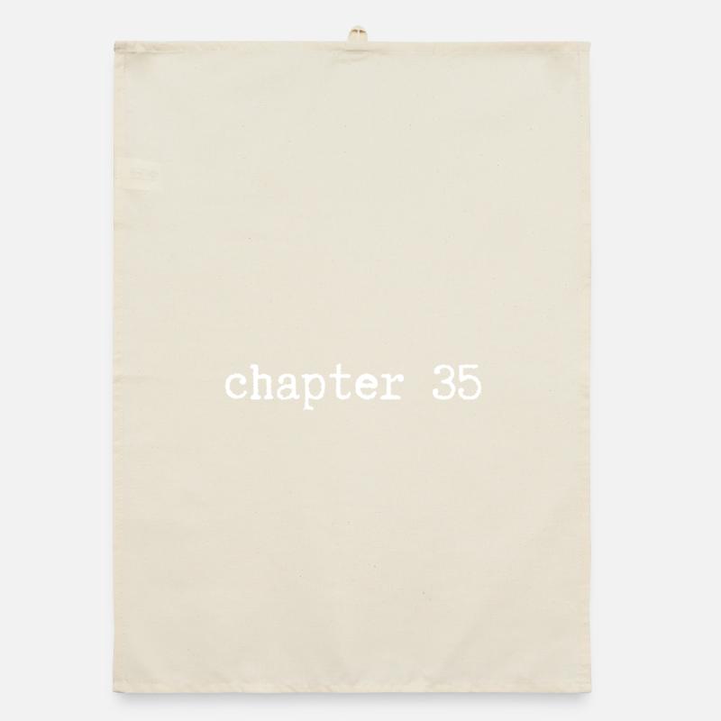 chapter 35 Geburtstag Organic Geschirrtuch