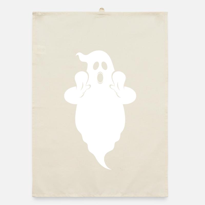 Ghost Boo Organic dish towel