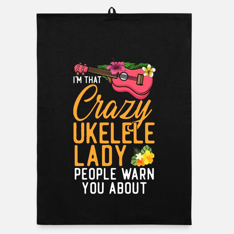Hawaiian Ukulele Uke I'm That Organic Geschirrtuch