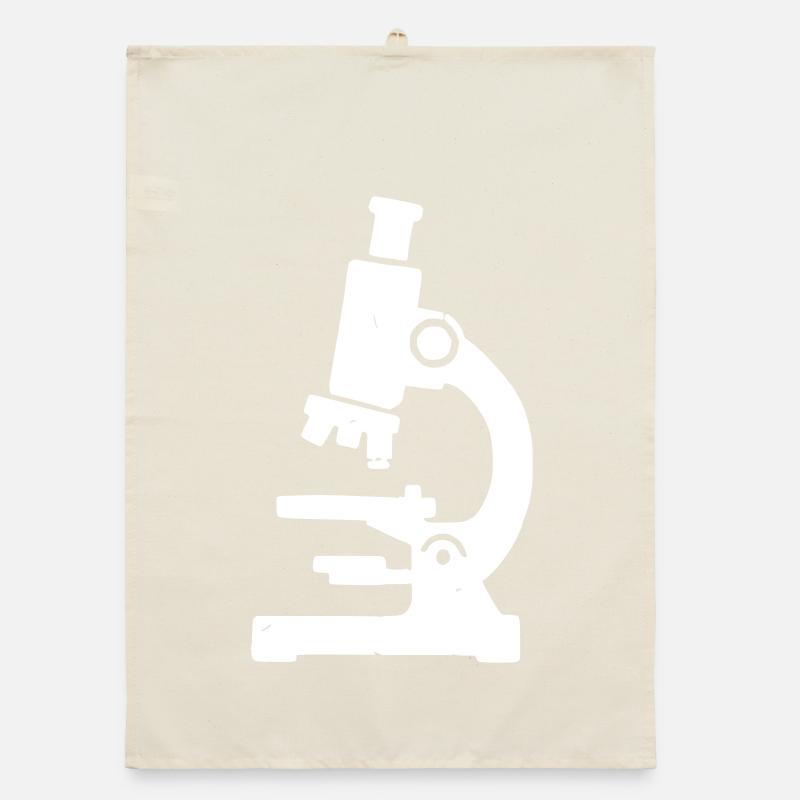 Microscope Stamp Texture Organic dish towel