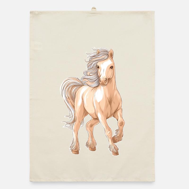 Pferd Pony Organic Geschirrtuch