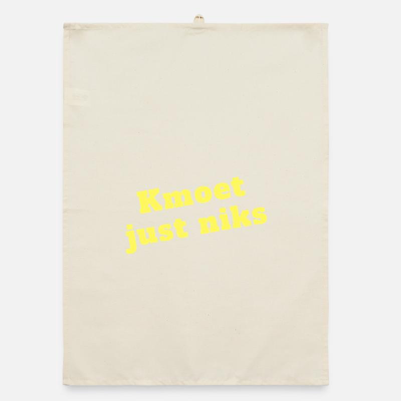 Kmoet just nothing, Dialecte anversois Chemises Torchon bio