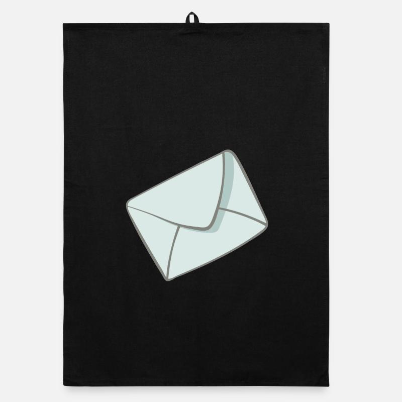 letter Organic dish towel