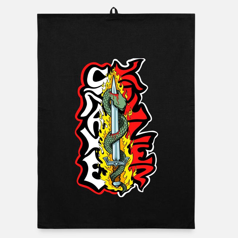 Snake Killer Organic dish towel