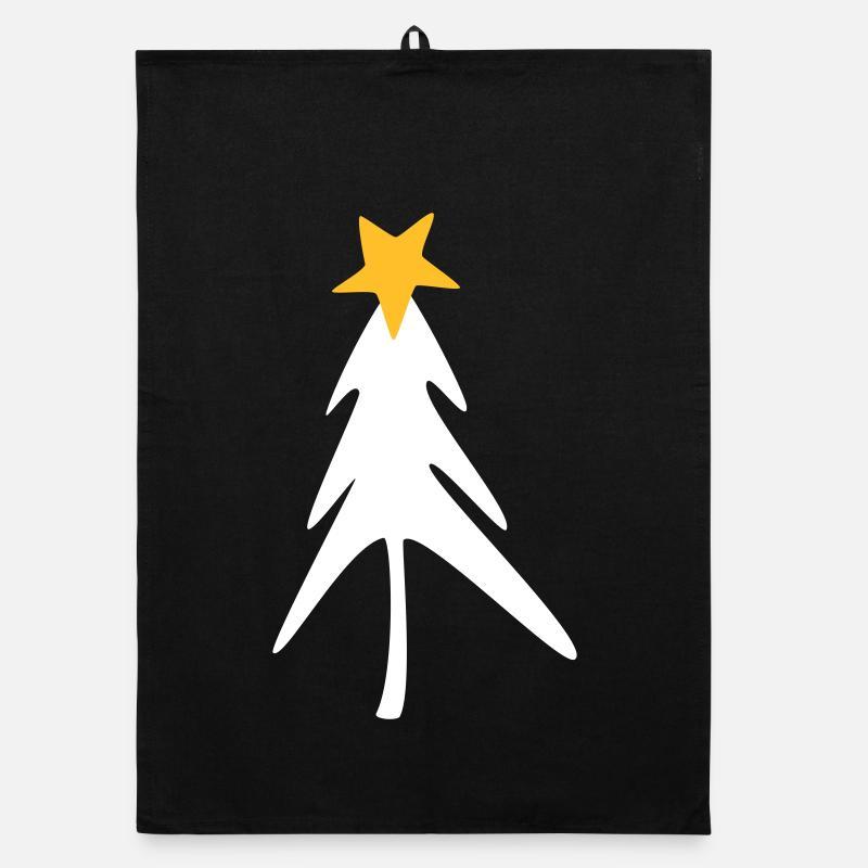Sapin Étoile Noël Noël skandi Torchon bio