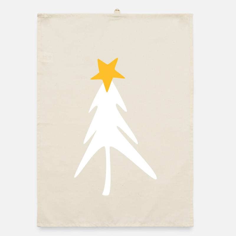 Sapin Étoile Noël Noël skandi Torchon bio