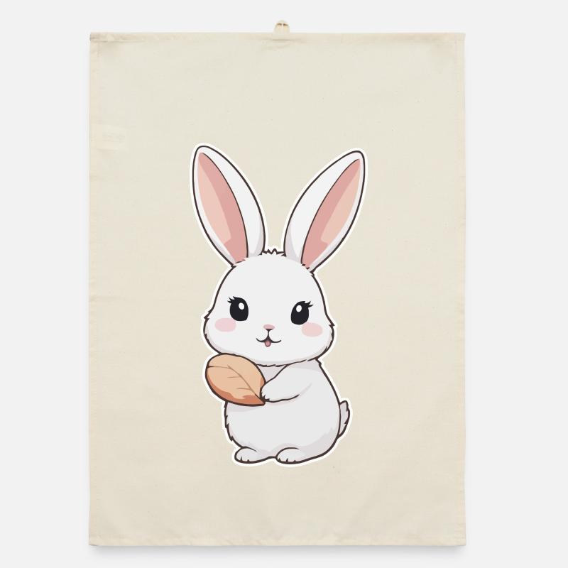 Lapin, Lapin, Lapin De Pâques Torchon bio