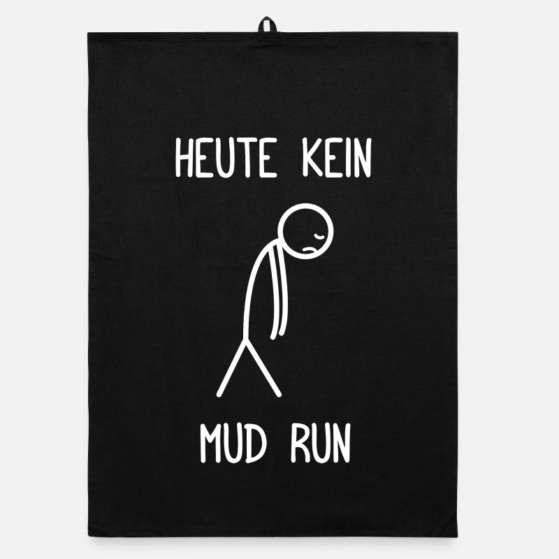 Mud Run Pas de course dans la boue Muddy Race aujourd’hui Torchon bio