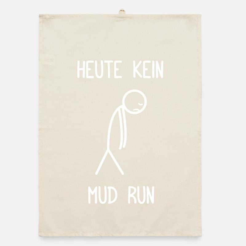 Mud Run Pas de course dans la boue Muddy Race aujourd’hui Torchon bio