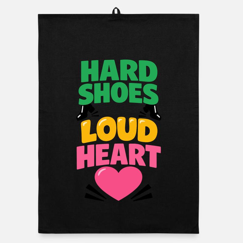 Irish Dance Step-dancing Celtic Fan Organic dish towel