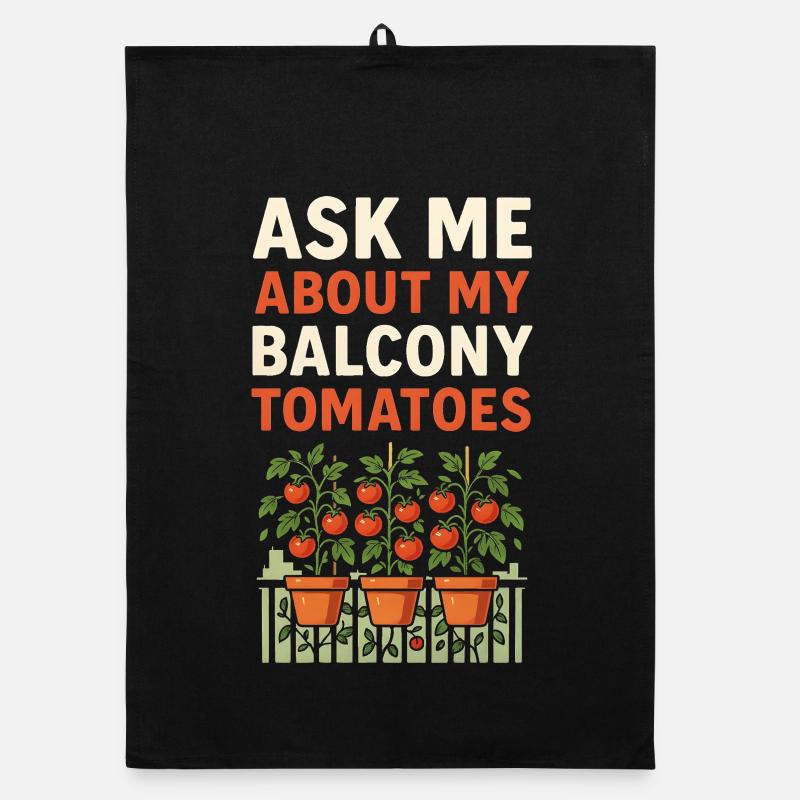 Tomates de balcon | Jardinage urbain Torchon bio