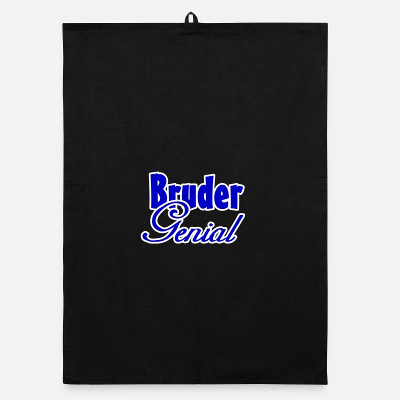 Bruder Genial Geschenk Organic Geschirrtuch