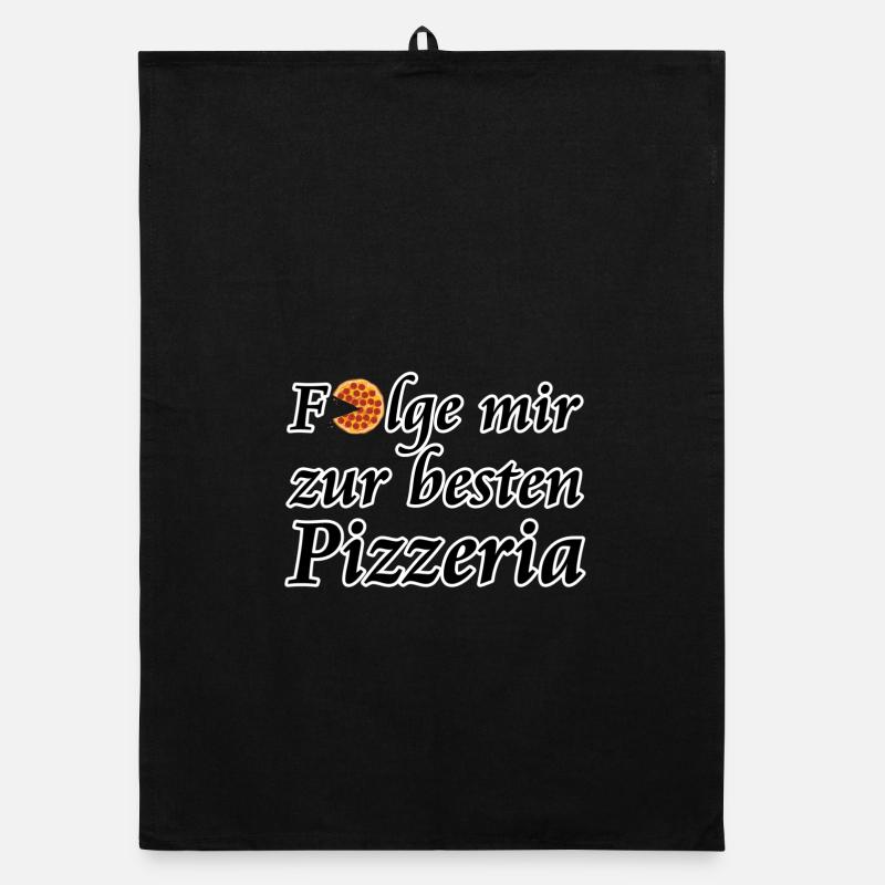 Beste Pizzeria, Pizza, Fun, Geschenk Organic Geschirrtuch