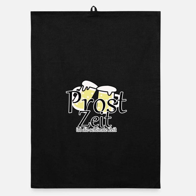 Prost Bier Biergarten Spruch Organic Geschirrtuch