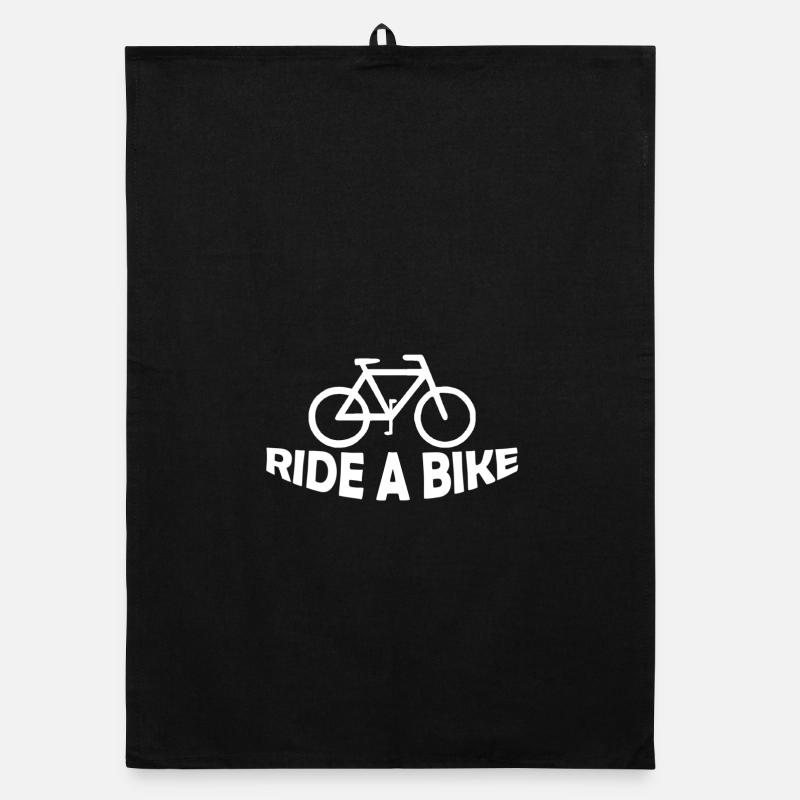 RIDE A BIKE Organic dish towel