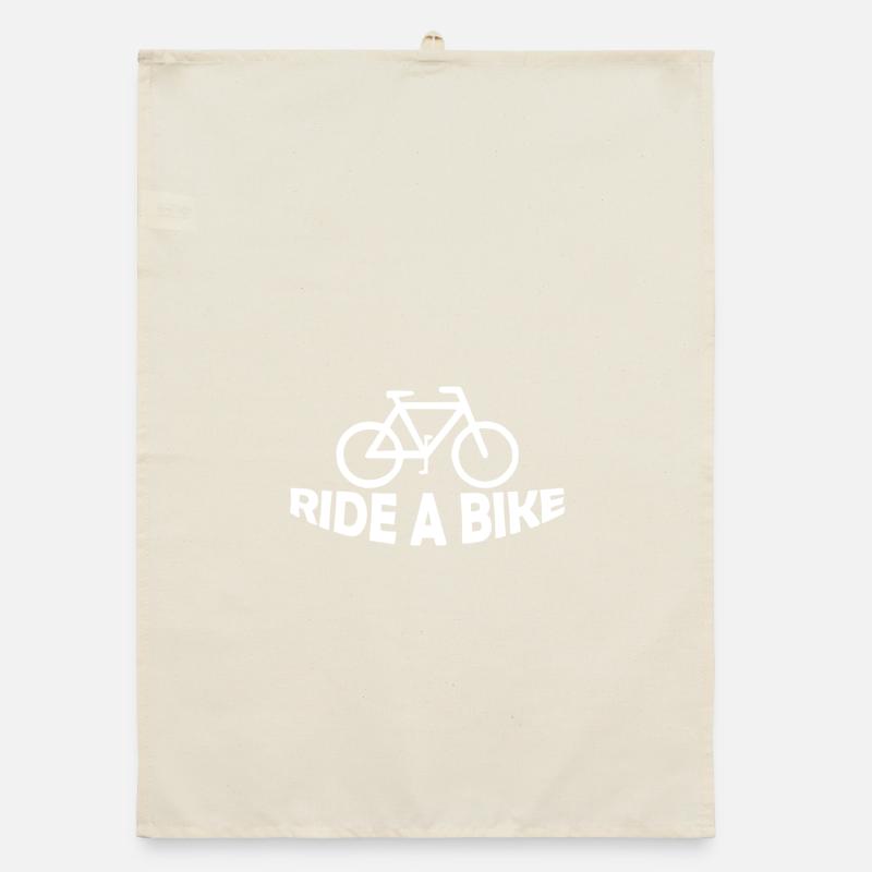 FAIRE DU VÉLO Torchon bio