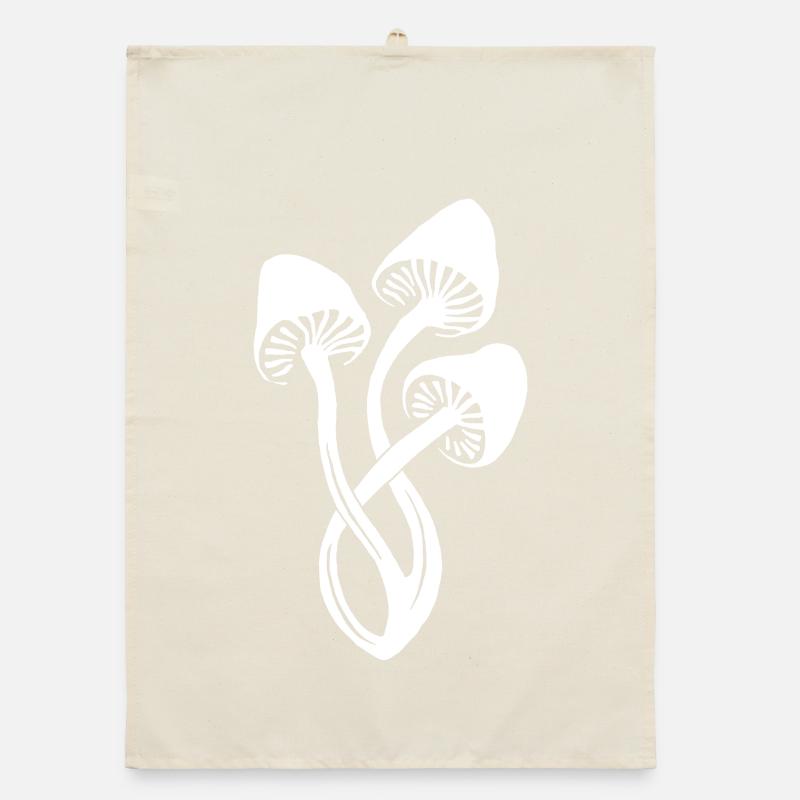 Trio de champignons blancs Torchon bio