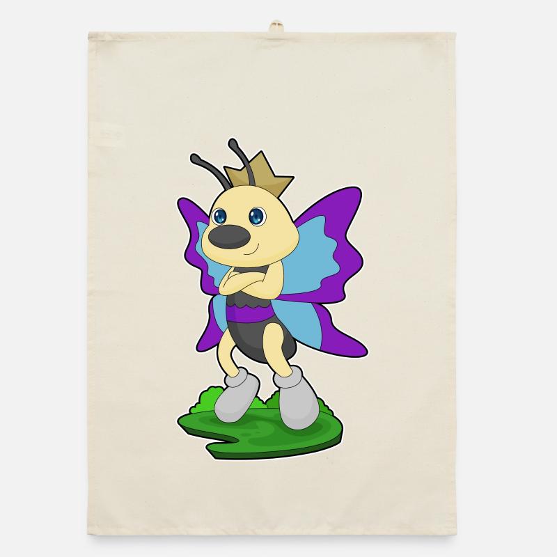 Couronne papillon Torchon bio