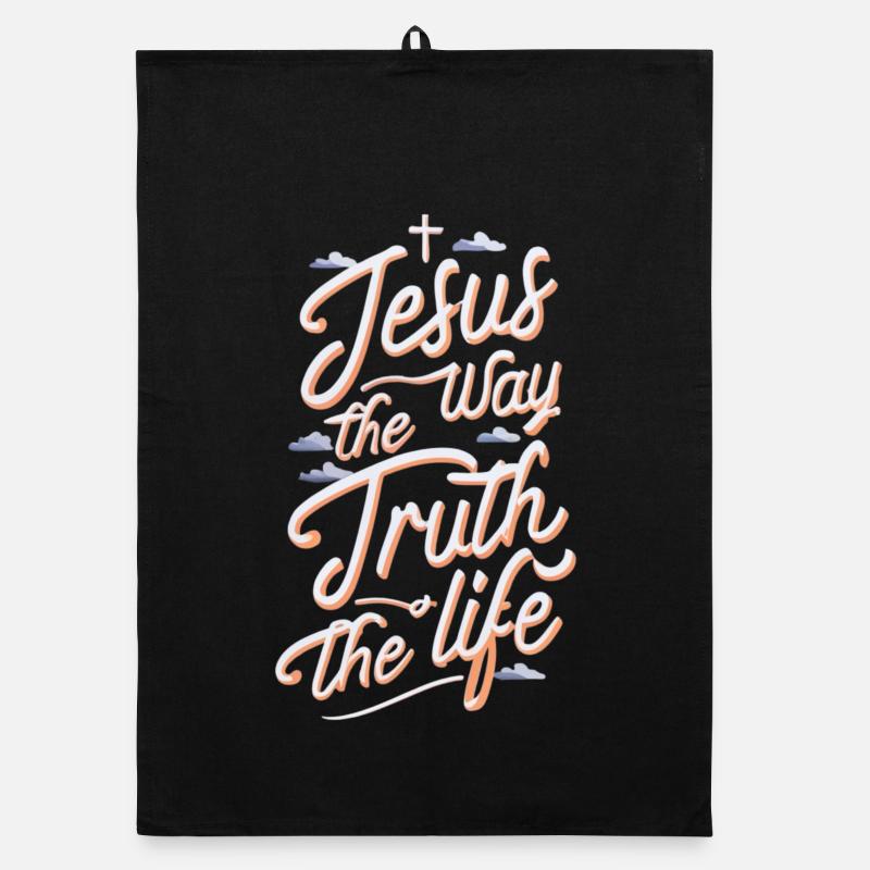 Vérité de la Voie de Jésus Torchon bio