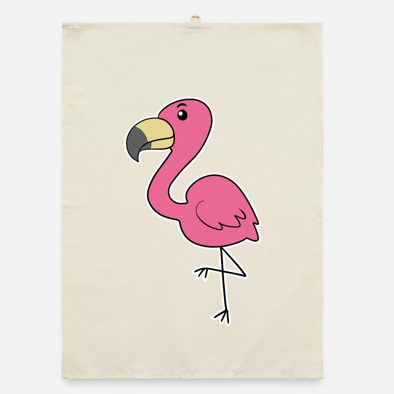 Flamingo Organic Geschirrtuch