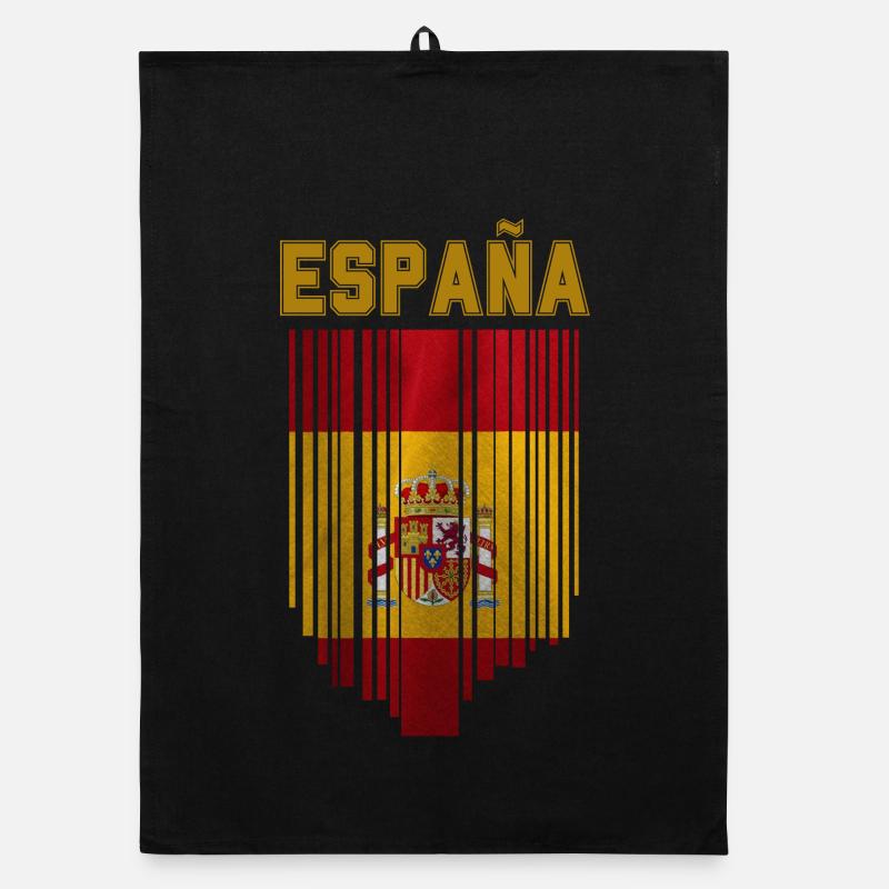 Flagge Spaniens, spanischer Stolz Organic Geschirrtuch