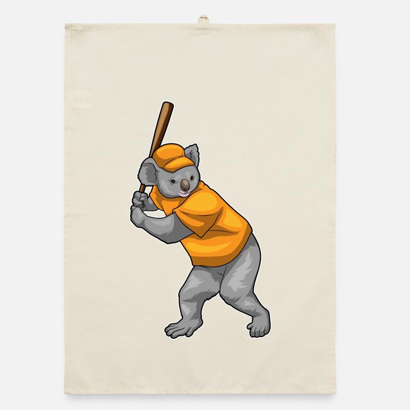 Batte de baseball Koala Torchon bio