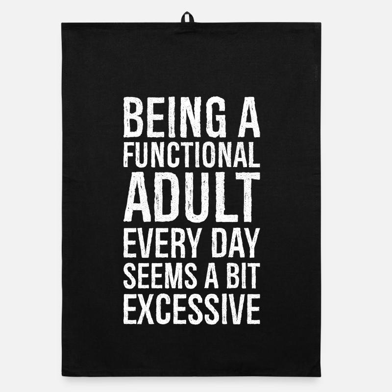 Being a functional adult every day seems a bit Organic dish towel