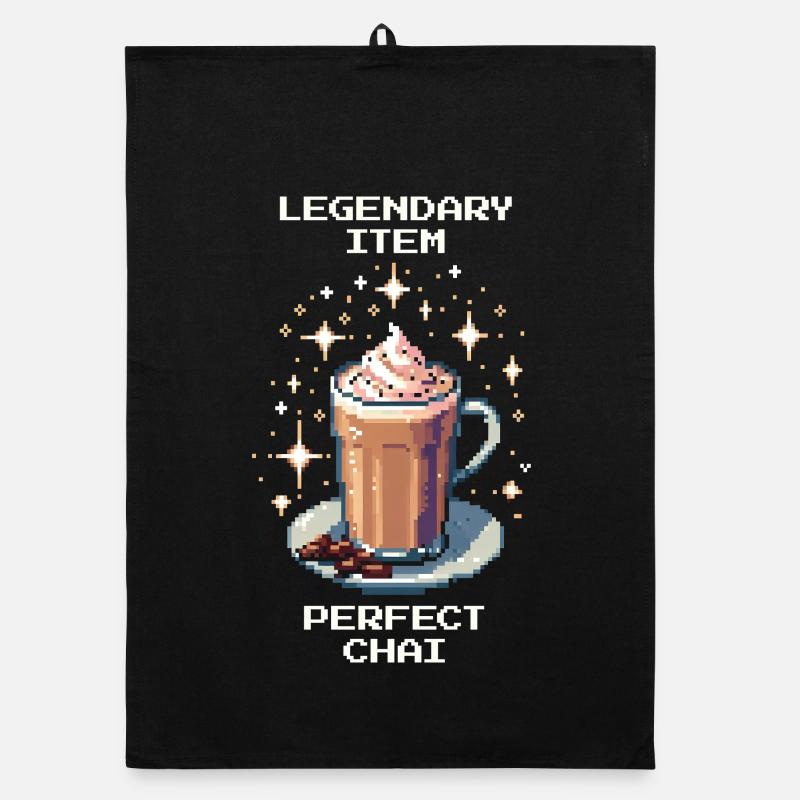 Legendäres Item: Perfekter Chai | Chai Latte Organic Geschirrtuch