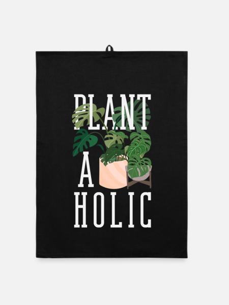 Garden & Plant Lovers Gifts - Organic dish towel - black - Front