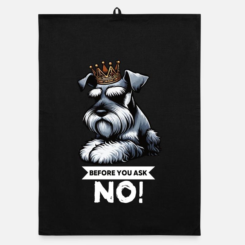 Avant que vous ne demandiez Schnauzer Riesenschnauzer Torchon bio