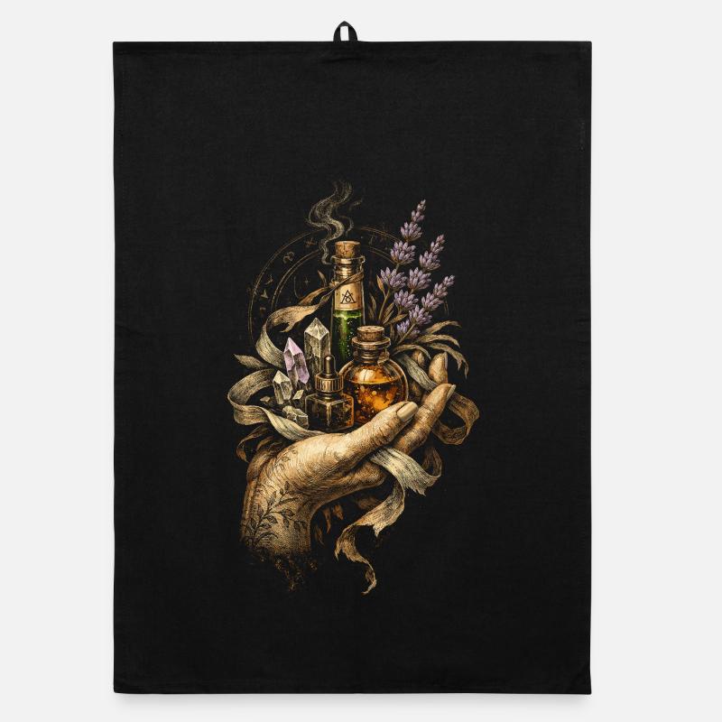 Pharmacist Herb Collector Pharmacist Organic dish towel