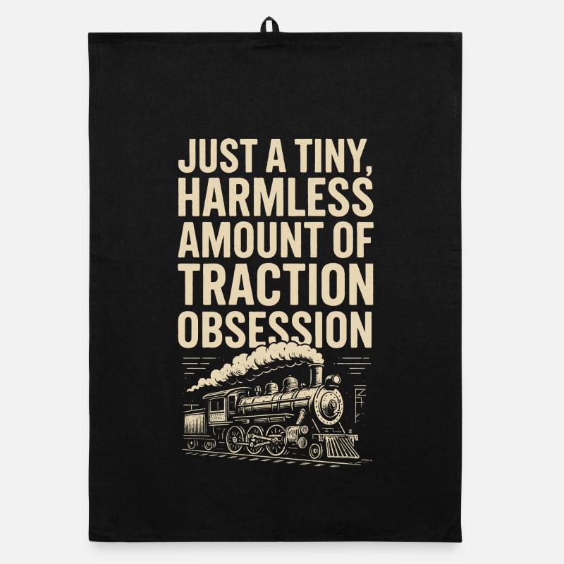 Little traction addiction | Railways Organic dish towel