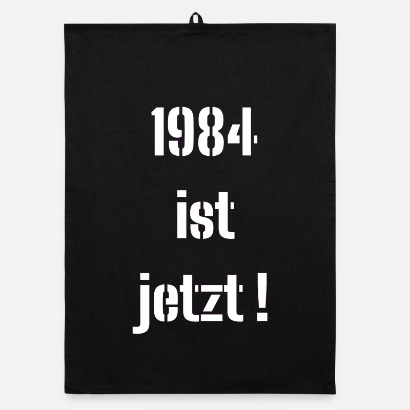 1984 IS NOW ! Organic dish towel