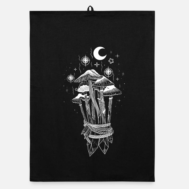 Mushrooms Magic Magic Mushrooms Organic dish towel